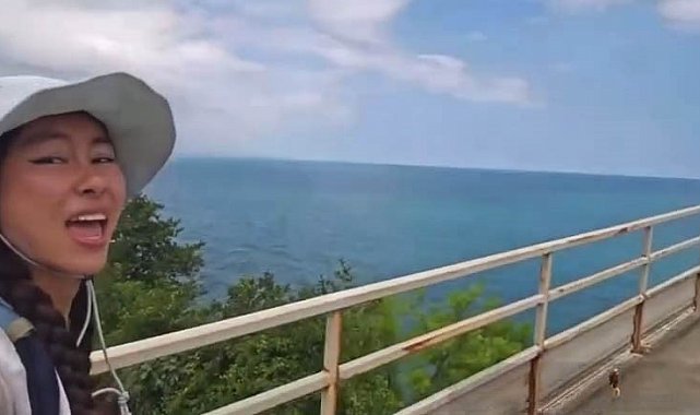 Güney Koreli gezgin Giresun'da