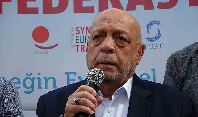 Hak-İş Genel Başkanı Arslan: "Çifte standarttan ve ikiyüzlü yaklaşımlardan vazgeçin"