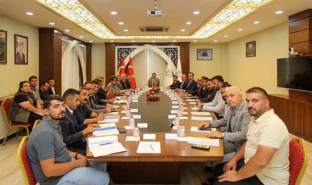 Hakkari'de il hayvanları koruma kurulu toplantısı yapıldı