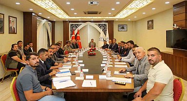 Hakkari'de il hayvanları koruma kurulu toplantısı yapıldı