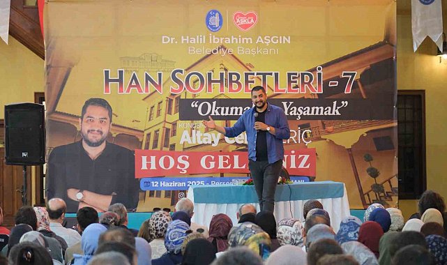 Han Sohbetleri'nin konuğu Yazar Altay Cem Meriç oldu