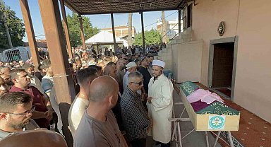 Havuza düşerek hayatını kaybeden minik Nazlı'ya acı veda