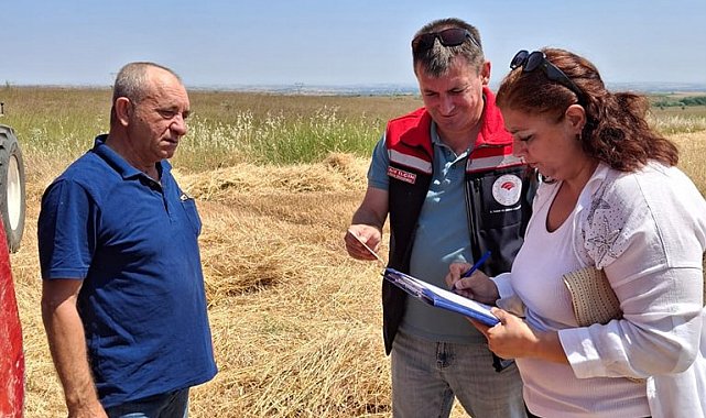 Hayrabolu'da biçerdöver denetimleri sürüyor