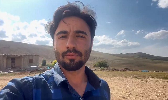 Hayvanlarını otlatırken fark etti, o anları kaydetti