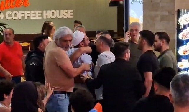 Highway Outlet AVM'de 'adamına göre muamele' kavgası