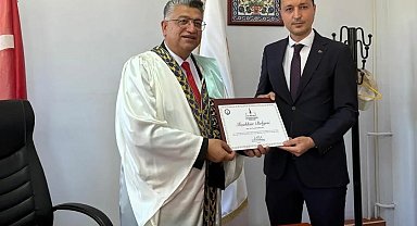 Hisarcık MYO'da 2 akademik personele akademik teşvik ödülü