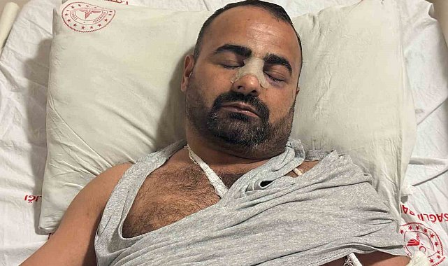 Iğdır'da sokak ortasında darp edilen Ahmet Sağınç konuştu: "Eski eşimin amcaoğlu ve aynı zamanda eşi olan kişi saldırdı"