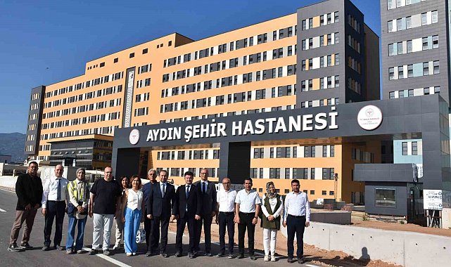 İl Sağlık Müdürü Şenkul, Şehir Hastanesi inşaatında incelemelerde bulundu