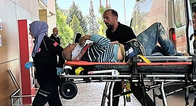 İnşaatın 2. katından düşen işçi ağır yaralandı, çocuklarını sayıkladı