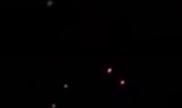 İran'ın İsrail'e attığı füzelerin ışıkları Mersin'de sahil şeridinden göründü