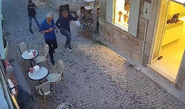 İş adamı Fatih Fil'e silahlı saldırı kamerada