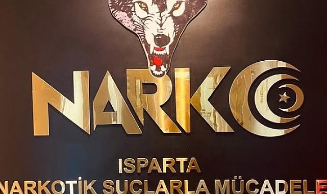 Isparta'da uyuşturucu operasyonlarında 1 kişi tutuklandı, 2 şüpheli gözaltına alındı