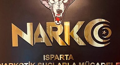 Isparta'da uyuşturucu operasyonlarında 1 kişi tutuklandı, 2 şüpheli gözaltına alındı