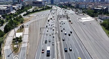 İstanbul'da Kurban Bayramı trafiği başladı