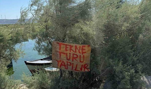 İzinsiz tekne turunu Jandarma sonlandırdı