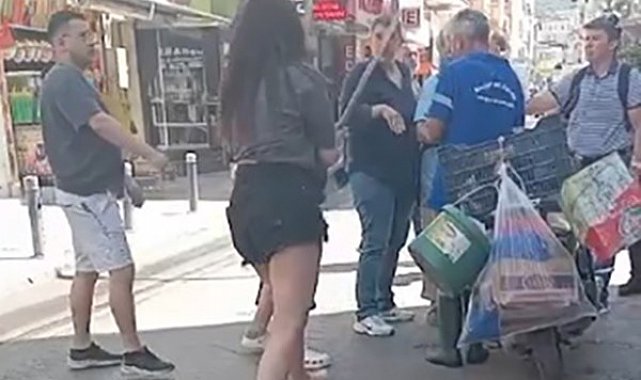 İzmir'de belediye işçisine saldıran 2 genç kız tutuklandı