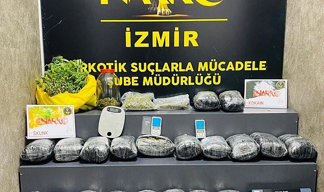 İzmir'de uyuşturucu operasyonu: 1 tutuklama