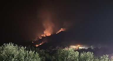 İzmir'deki yangın yerleşim yerlerini tehdit etmeye devam ediyor