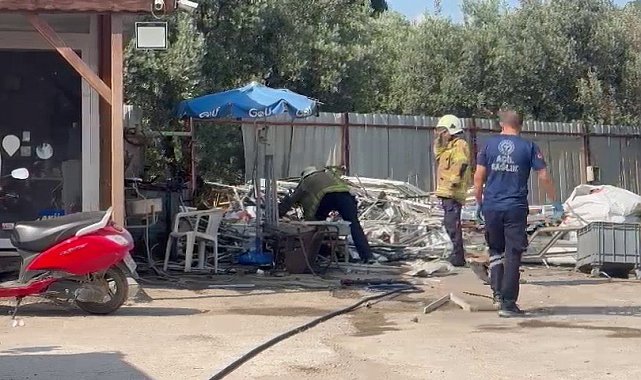 İznik'te LPG tankı patladı: 1 yaralı