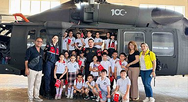 Jandarma, minik öğrencileri ağırladı