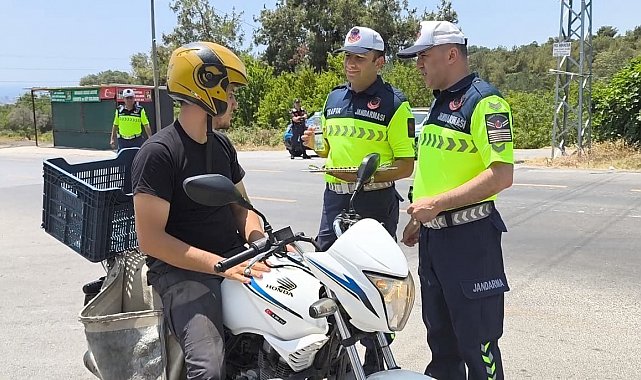 Jandarmadan dron takipli bayram kutlaması