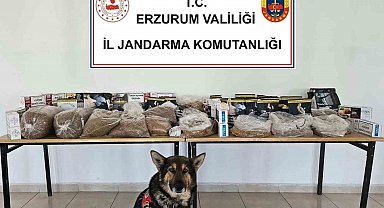 Jandarmadan kaçak tütün operasyonu