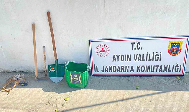 Kaçak kazı yapan 6 şüpheli suçüstü yakalandı