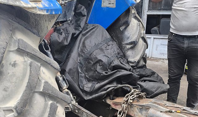 Kafası traktörün parçaları arasında sıkışan usta feci şekilde hayatını kaybetti