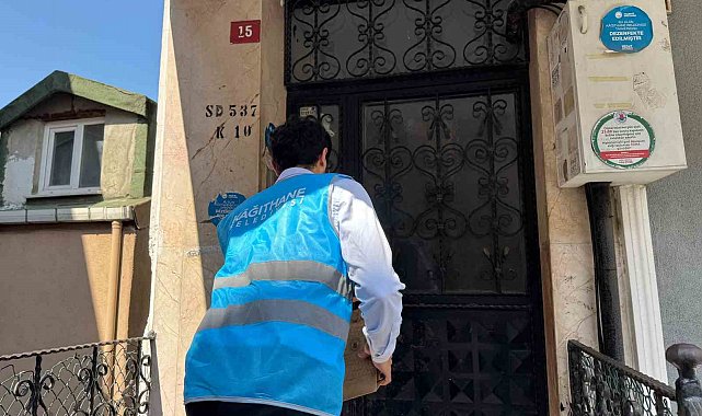 Kağıthane Belediyesi'nden YKS öncesi öğrencilere moral desteği