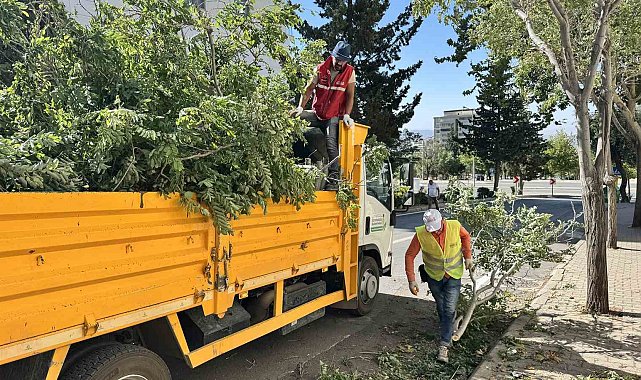 Kahramanmaraş'ta fırtınanın oluşturduğu hasar ortadan kaldırılıyor
