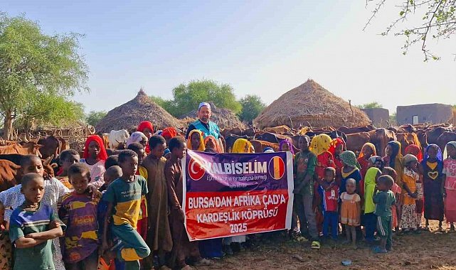 Kalbiselim Derneği Afrika'da yetimlerin yüzünü güldürdü
