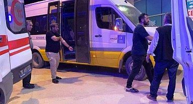 Kalp krizi geçiren vatandaşı otobüs şoförü hastaneye yetiştirdi