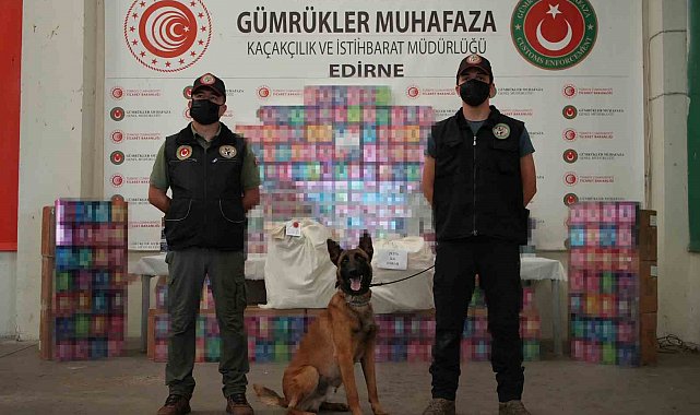 Kapıkule'de 20 bin elektronik sigara ve 29,5 kilogram uyuşturucu yakalandı