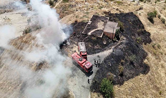 Karabük'te anız yangını söndürüldü