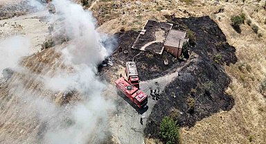 Karabük'te anız yangını söndürüldü