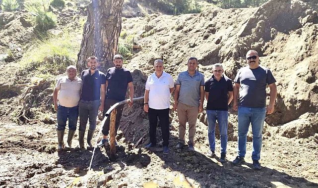 Karacasu Yazır Mahallesi'nde su sorunu çözüldü
