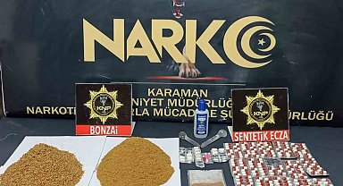 Karaman'da emniyet uyuşturucuya geçit vermiyor