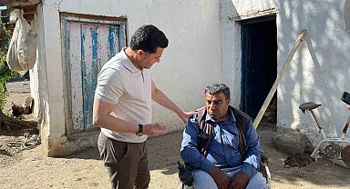 Kars MHP'den ihtiyaç sahibi aileye yardım eli