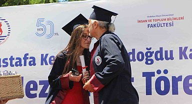 Kas hastası Selin'in azmi, babasının desteğiyle birleşti: Fakülteyi dereceyle bitirdi