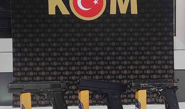 Kastamonu'da kaçak silah operasyonu: 4 gözaltı