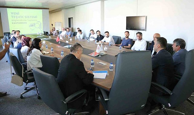 Kastamonu'da yatırımcılara, Yeni Teşvik Sistemi anlatıldı