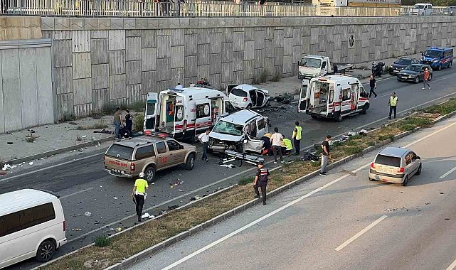 Kastamonu'da zincirleme trafik kazası: 9 yaralı