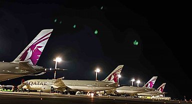 Katar uçakları İstanbul Havalimanı'ndan ayrıldı