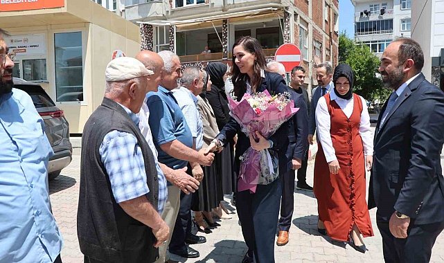 Kavak'ta bayramlaşma