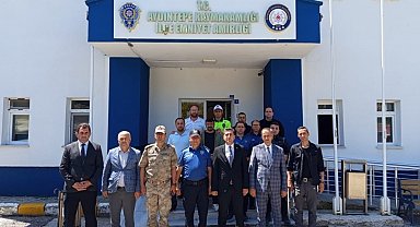 Kaymakam Böçkün güvenlik güçlerinin ve sağlık çalışanlarının bayramını kutladı