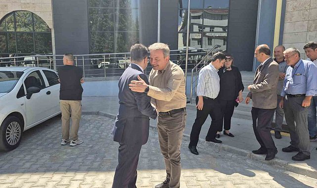 Kaymakam Hakan Alkan yeni görev yerine uğurlandı