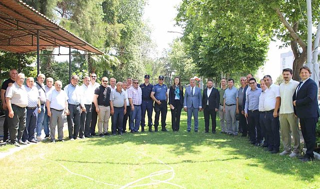 Kaymakam Polat için veda yemeği gerçekleştirildi