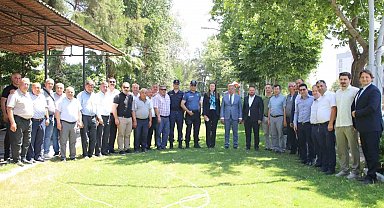 Kaymakam Polat için veda yemeği gerçekleştirildi