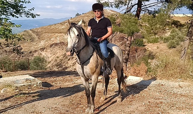 Kaymakamın atı köylünün gönlünü şaha kaldırdı