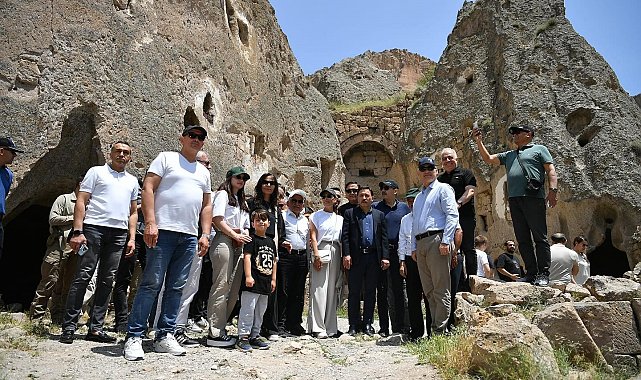 Kayseri protokolü Soğanlı Vadisi'nde buluştu